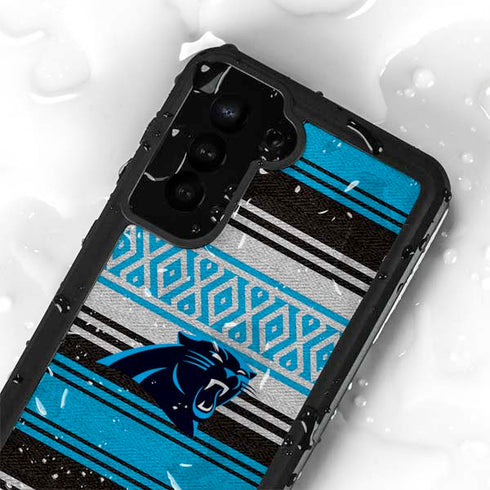 NFL Carolina Panthers Trailblazer Galaxy S24 Plus Waterproof Case